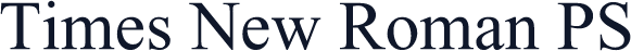 Times New Roman PS