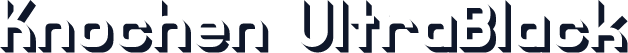 Knochen UltraBlack