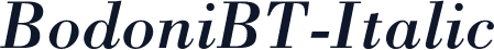 BodoniBT-Italic