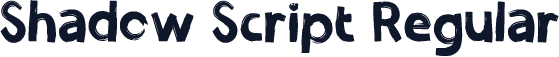 Shadow Script Regular