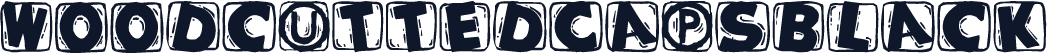 WoodcuttedCapsBlack