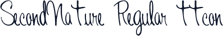SecondNature Regular ttcon