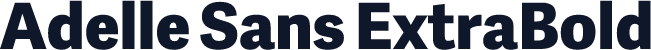 Adelle Sans ExtraBold