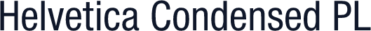 Helvetica Condensed PL