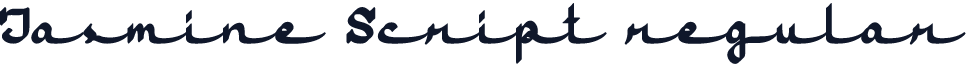 Jasmine Script regular