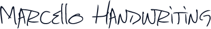 Marcello Handwriting
