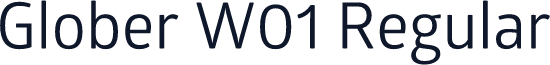 Glober W01 Regular