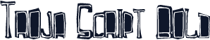 Troja Script Bold