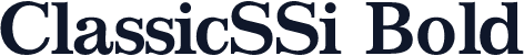 ClassicSSi Bold