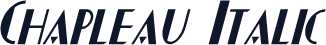 Chapleau Italic