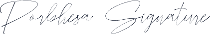 Porbhesa Signature