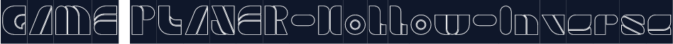 GAME PLAYER-Hollow-Inverse