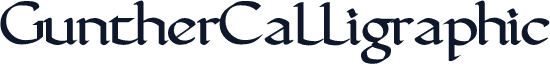 GuntherCalligraphic