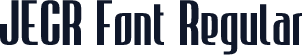 JECR Font Regular