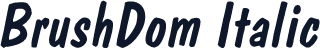 BrushDom Italic