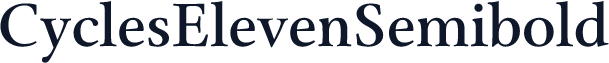 CyclesElevenSemibold