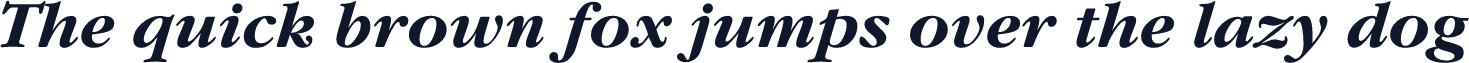 Geranium Bold Italic