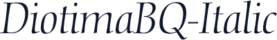 DiotimaBQ-Italic