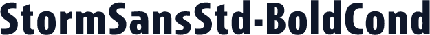StormSansStd-BoldCond