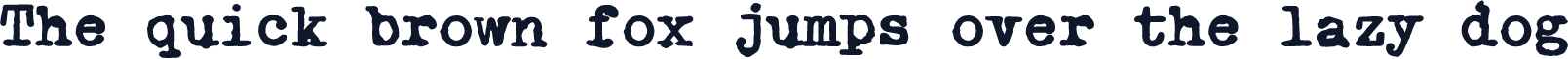 X Typewriter Bold