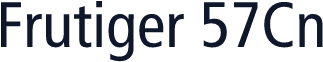 Frutiger 57Cn