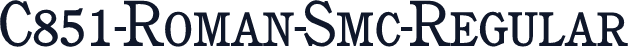 C851-Roman-Smc-Regular