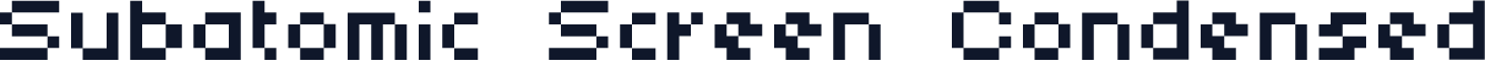 Subatomic Screen Condensed