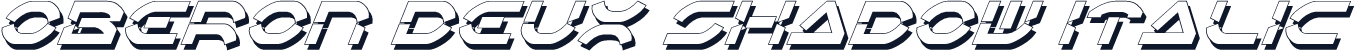 Oberon Deux Shadow Italic