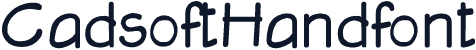 CadsoftHandfont