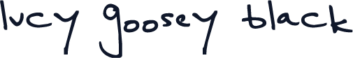 lucy goosey black