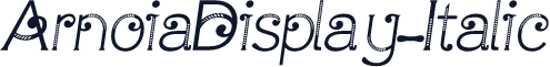 ArnoiaDisplay-Italic