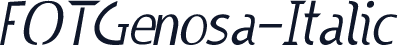 FOTGenosa-Italic
