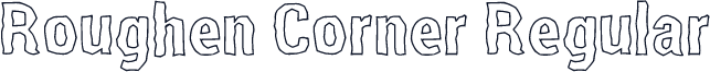 Roughen Corner Regular