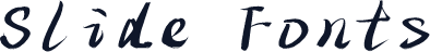 Slide Fonts