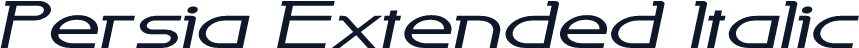Persia Extended Italic