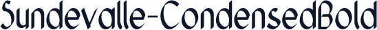 Sundevalle-CondensedBold