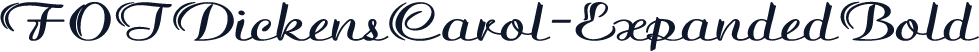 FOTDickensCarol-ExpandedBold
