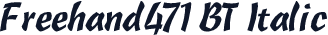 Freehand471 BT Italic