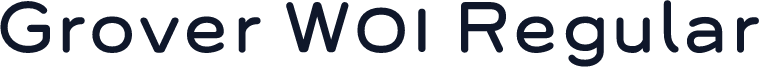 Grover W01 Regular