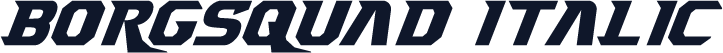 Borgsquad Italic