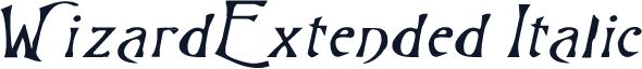 WizardExtended Italic