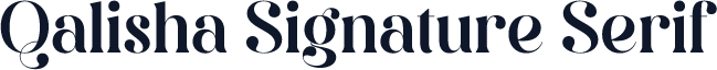 Qalisha Signature Serif