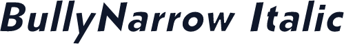 BullyNarrow Italic