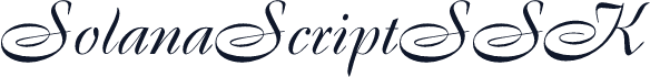 SolanaScriptSSK