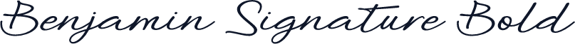 Benjamin Signature Bold
