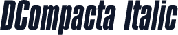 DCompacta Italic