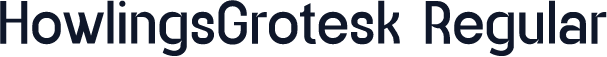 HowlingsGrotesk Regular