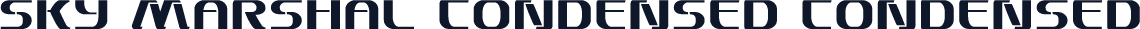 Sky Marshal Condensed Condensed