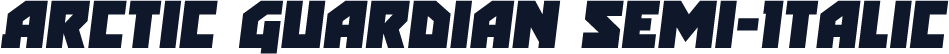 Arctic Guardian Semi-Italic