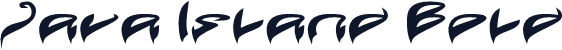 Java Island Bold